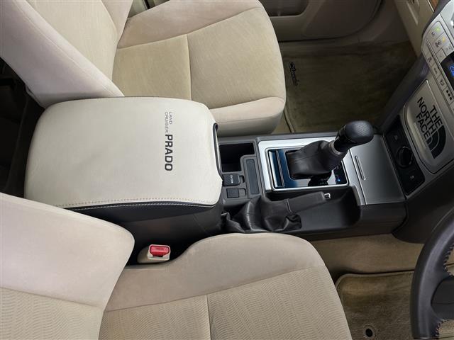 ランドクルーザープラド ＴＸ　社外ＳＤナビ　ＡＬＰＩＮＥスピーカー　バックカメラ　パーキングセンサー　社外フロアマット　リフトアップ　ＥＴＣ　ＬＤＡ　ＰＣＳ　ＡＣＣ　ＬＥＤヘッドライト　社外ＡＷ　ホワイトレタータイヤ（15枚目）