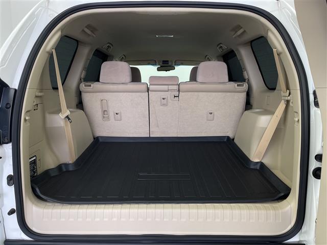 ランドクルーザープラド ＴＸ　社外ＳＤナビ　ＡＬＰＩＮＥスピーカー　バックカメラ　パーキングセンサー　社外フロアマット　リフトアップ　ＥＴＣ　ＬＤＡ　ＰＣＳ　ＡＣＣ　ＬＥＤヘッドライト　社外ＡＷ　ホワイトレタータイヤ（23枚目）