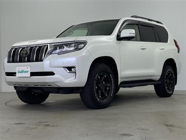 ランドクルーザープラド ＴＸ　社外ＳＤナビ　ＡＬＰＩＮＥスピーカー　バックカメラ　パーキングセンサー　社外フロアマット　リフトアップ　ＥＴＣ　ＬＤＡ　ＰＣＳ　ＡＣＣ　ＬＥＤヘッドライト　社外ＡＷ　ホワイトレタータイヤ（31枚目）