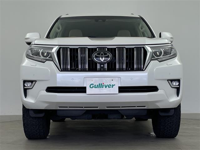 ランドクルーザープラド ＴＸ　社外ＳＤナビ　ＡＬＰＩＮＥスピーカー　バックカメラ　パーキングセンサー　社外フロアマット　リフトアップ　ＥＴＣ　ＬＤＡ　ＰＣＳ　ＡＣＣ　ＬＥＤヘッドライト　社外ＡＷ　ホワイトレタータイヤ（33枚目）