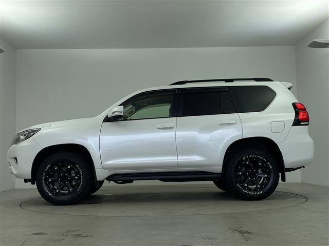 ランドクルーザープラド ＴＸ　社外ＳＤナビ　ＡＬＰＩＮＥスピーカー　バックカメラ　パーキングセンサー　社外フロアマット　リフトアップ　ＥＴＣ　ＬＤＡ　ＰＣＳ　ＡＣＣ　ＬＥＤヘッドライト　社外ＡＷ　ホワイトレタータイヤ（35枚目）