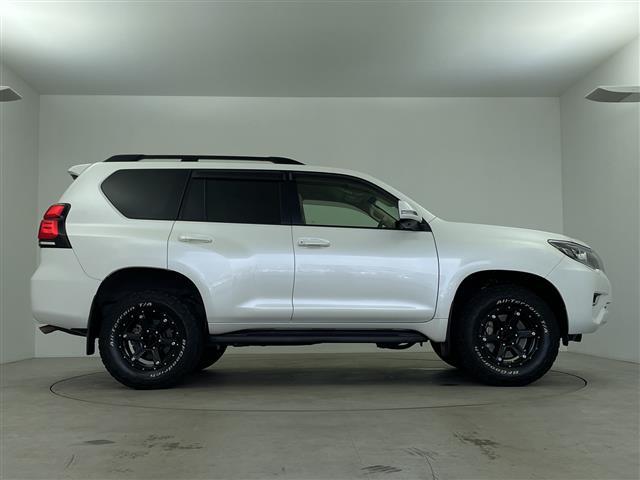ランドクルーザープラド ＴＸ　社外ＳＤナビ　ＡＬＰＩＮＥスピーカー　バックカメラ　パーキングセンサー　社外フロアマット　リフトアップ　ＥＴＣ　ＬＤＡ　ＰＣＳ　ＡＣＣ　ＬＥＤヘッドライト　社外ＡＷ　ホワイトレタータイヤ（36枚目）