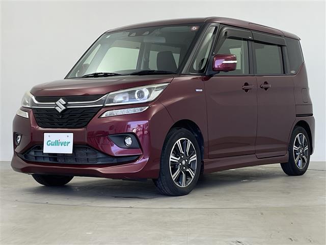 ソリオバンディット ハイブリッドＭＶ　純正９型ナビ　ＢＴ対応　フルセグ　全方位カメラ　レーダークルーズコントロール　片側パワースライドドア　パドルシフト　シートヒーター　オートライト　ＬＥＤヘッドライト　スマートキー　リアサンシェード（30枚目）