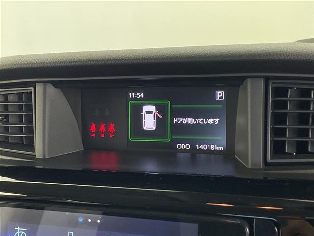 ルーミー カスタムG-T 社外ナビ 両側パワスラ コーナーセンサー ACC オートブレーキホールド バックカメラ 電動パーキング コーナーセンサー リアサンシェード オートライト スマートキー Pスタート LEDライト(9枚目)