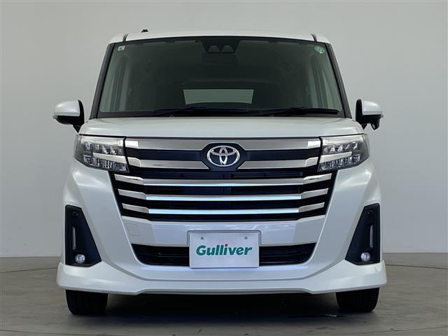 ルーミー カスタムG-T 社外ナビ 両側パワスラ コーナーセンサー ACC オートブレーキホールド バックカメラ 電動パーキング コーナーセンサー リアサンシェード オートライト スマートキー Pスタート LEDライト(27枚目)