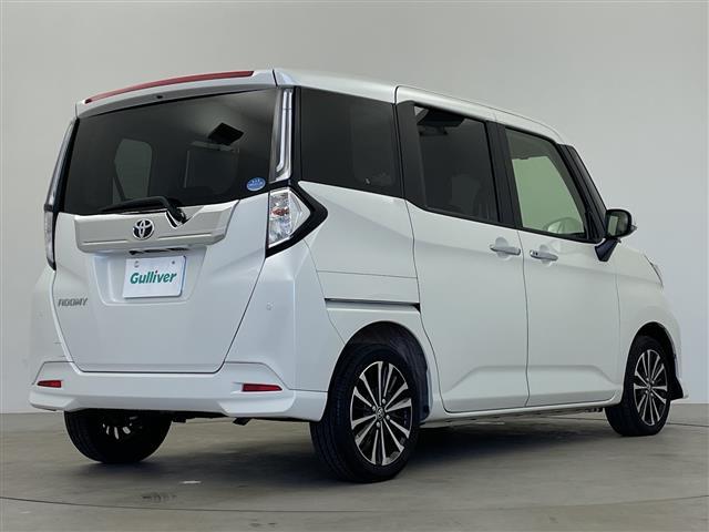 ルーミー カスタムG-T 社外ナビ 両側パワスラ コーナーセンサー ACC オートブレーキホールド バックカメラ 電動パーキング コーナーセンサー リアサンシェード オートライト スマートキー Pスタート LEDライト(30枚目)