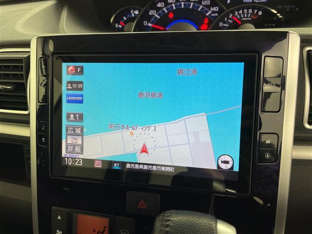 タント カスタムＲＳ　トップエディションＳＡＩＩＩ　純正ナビ　ＢＴ対応　バックカメラ　両側パワースライドドア　ＥＴＣ　シートヒーター　オートハイビーム　ステアリングスイッチ　ドライブレコーダー　純正ＡＷ１５インチ　純正フロアマット　スマートキー（2枚目）