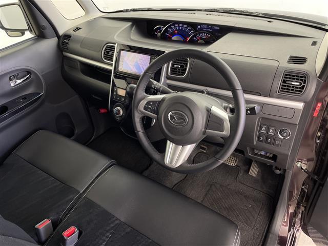 タント カスタムＲＳ　トップエディションＳＡＩＩ　純正ナビ　両側パワースライドドア　ＥＴＣ　衝突軽減ブレーキ　ステアリングリモコン　オートライト　バックカメラ　純正フロアマット　純正１５インチアルミホイール　プッシュスタートボタン　スマートキー（15枚目）