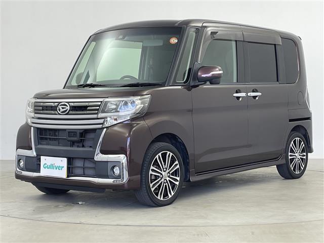 タント カスタムＲＳ　トップエディションＳＡＩＩ　純正ナビ　両側パワースライドドア　ＥＴＣ　衝突軽減ブレーキ　ステアリングリモコン　オートライト　バックカメラ　純正フロアマット　純正１５インチアルミホイール　プッシュスタートボタン　スマートキー（28枚目）