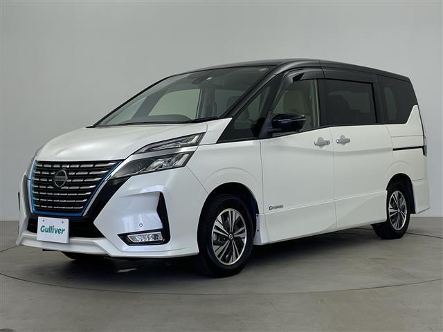 セレナ ｅ－パワー　ハイウェイスターＶ　ワンオーナー　純正ナビ　純正フリップダウンモニター　アラウンドビューモニター　プロパイロット　インテリジェントルームミラー　エマージェンシーブレーキ　コーナーセンサー　ドアバイザー　ＬＥＤヘッドライト（30枚目）