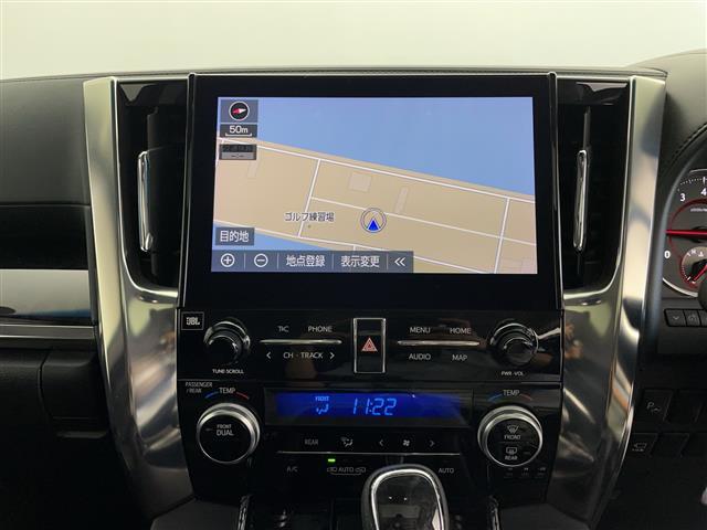 アルファード 2.5S Cパッケージ トヨタセーフティセンス モデリスタエアロ メーカーナビ パノラミックビューモニター JBLプレミアムサウンド フリップダウンモニター デジタルインナーミラー ドライブレコーダー モデリスタマフラー(5枚目)