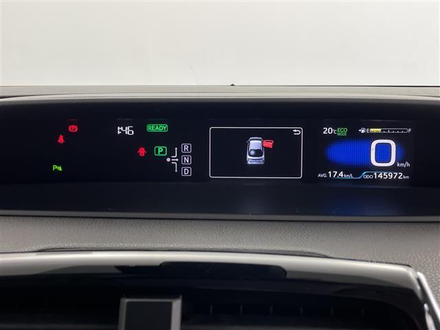 プリウス Ｓセーフティプラス　モデリスタエアロ　ＴＥＩＮ車高調　純正ナビ　ＨＤＭＩ　バックカメラ　ヘッドアップディスプレイ　クリアランスソナー　電動格納ミラー　ＥＴＣ　オートマチックハイビーム　ステアリングリモコン　シートカバー（12枚目）