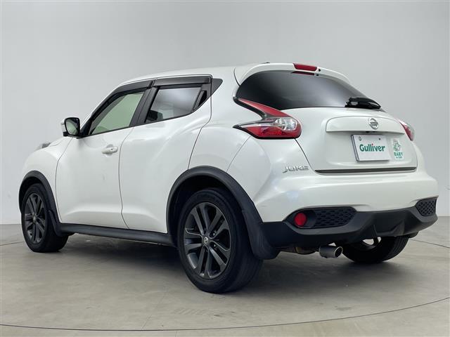 ジューク １５ＲＸ　Ｖアーバンセレクション　ワンオーナー　純正ＳＤナビ　アラウンドビューモニター　バックカメラ　ＥＴＣ　レーンキープアシスト　前方ドライブレコーダー　革巻きステアリング　ステアリングリモコン　純正１７インチアルミホイール（43枚目）