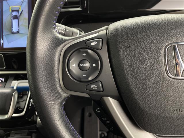 ステップワゴンスパーダ スパーダハイブリッド G・EX ホンダセンシング 純正ナビ Bluetooth フルセグTV HDMI 全方位カメラ 両側パワースライドドア ハーフレザーシート シートヒーター 電動パーキングブレーキ オートホールド ホンダセンシング(6枚目)