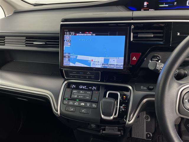 ステップワゴンスパーダ スパーダハイブリッド G・EX ホンダセンシング 純正ナビ Bluetooth フルセグTV HDMI 全方位カメラ 両側パワースライドドア ハーフレザーシート シートヒーター 電動パーキングブレーキ オートホールド ホンダセンシング(14枚目)