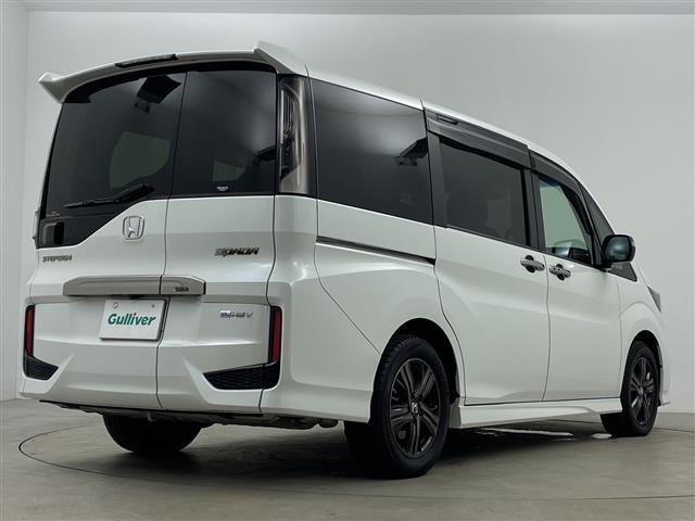 ステップワゴンスパーダ スパーダハイブリッド G・EX ホンダセンシング 純正ナビ Bluetooth フルセグTV HDMI 全方位カメラ 両側パワースライドドア ハーフレザーシート シートヒーター 電動パーキングブレーキ オートホールド ホンダセンシング(31枚目)