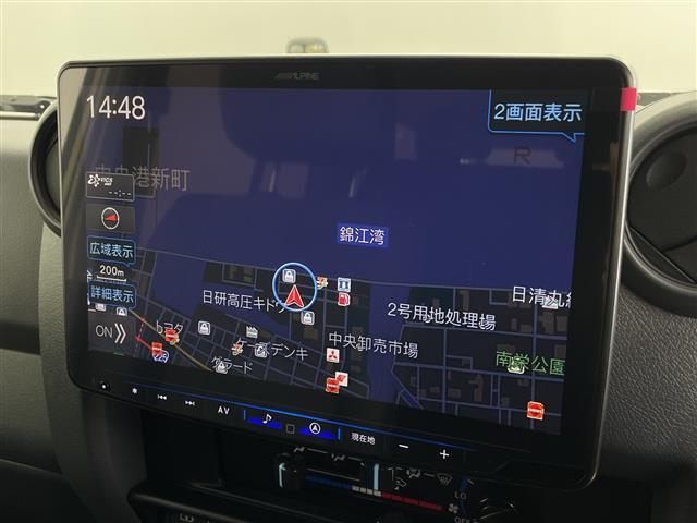 ランドクルーザー７０ ＡＸ　アルパイン製ナビ　クルーズコントロール　バックカメラ　ＥＴＣ　前後ドライブレコーダー　オートハイビーム　レーンディパーチャーアラート　純正フロアマット　ＬＥＤヘッドライト　純正ＡＷ　ヒルディセント（5枚目）