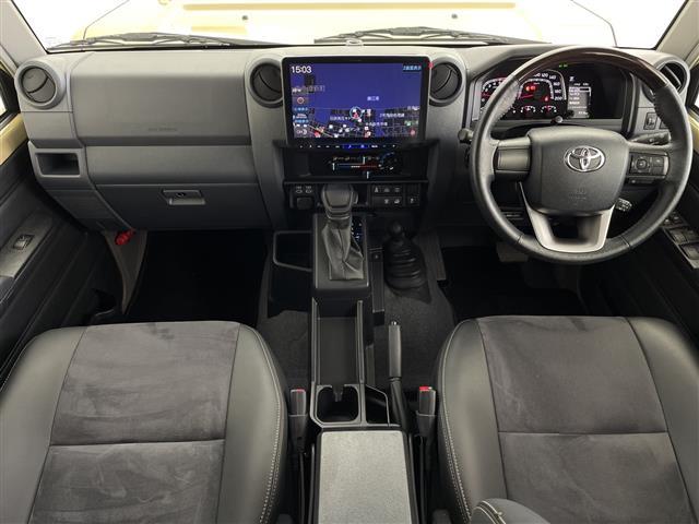 ランドクルーザー７０ ＡＸ　アルパイン製ナビ　クルーズコントロール　バックカメラ　ＥＴＣ　前後ドライブレコーダー　オートハイビーム　レーンディパーチャーアラート　純正フロアマット　ＬＥＤヘッドライト　純正ＡＷ　ヒルディセント（42枚目）