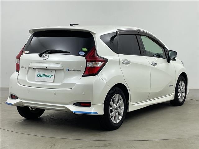 ノート フルエアロ 純正ナビ バックカメラ ドライブレコーダー エマージェンシーブレーキ レーンディパーチャーアラート コーナーセンサー ステアリングリモコン ETC 衝突軽減ブレーキ プッシュスタートボタン(27枚目)