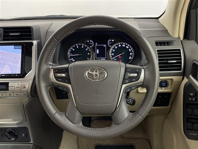 ランドクルーザープラド TX Lパッケージ 純正ナビ Bluetooth フルセグTV トヨタセーフティセンス ワンオーナー ETC バックカメラ Androidauto サンルーフ 前後ドライブレコーダー パワーシート シートヒーター(5枚目)