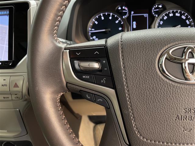 ランドクルーザープラド TX Lパッケージ 純正ナビ Bluetooth フルセグTV トヨタセーフティセンス ワンオーナー ETC バックカメラ Androidauto サンルーフ 前後ドライブレコーダー パワーシート シートヒーター(6枚目)