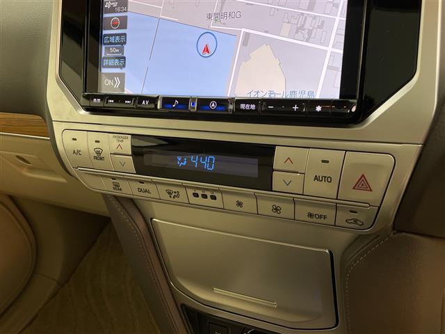 ランドクルーザープラド TX Lパッケージ 純正ナビ Bluetooth フルセグTV トヨタセーフティセンス ワンオーナー ETC バックカメラ Androidauto サンルーフ 前後ドライブレコーダー パワーシート シートヒーター(16枚目)