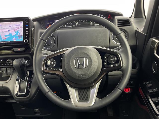 N-BOXカスタム G・Lターボホンダセンシング ホンダセンシング ワンオーナー アイドリングストップ パドルシフト ターボ スペアキー 純正ナビ Bluetooth フルセグTV ETC バックカメラ ドライブレコーダー ベンチシート(5枚目)