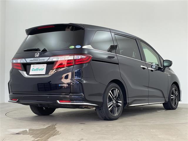 オデッセイハイブリッド ハイブリッド ホンダセンシング フリップダウンモニター アダプティブクルーズコントロール 純正8インチナビ LKAS RSA 先行車発進お知らせ機能 バックカメラ オートハイビーム LEDヘッドライト BSM(32枚目)