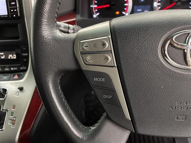 アルファード ２４０Ｓ　社外ＳＤナビ　ＡＭ　ＦＭ　ＣＤ　ＤＶＤ　Ｂｌｕｅｔｏｏｔｈ　フルセグテレビ　バックカメラ　両側パワースライドドア　ＥＴＣ　社外ＡＷ　社外マフラー　オートライト　スマートキー（6枚目）