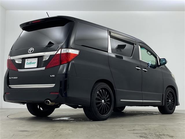 アルファード ２４０Ｓ　社外ＳＤナビ　ＡＭ　ＦＭ　ＣＤ　ＤＶＤ　Ｂｌｕｅｔｏｏｔｈ　フルセグテレビ　バックカメラ　両側パワースライドドア　ＥＴＣ　社外ＡＷ　社外マフラー　オートライト　スマートキー（32枚目）