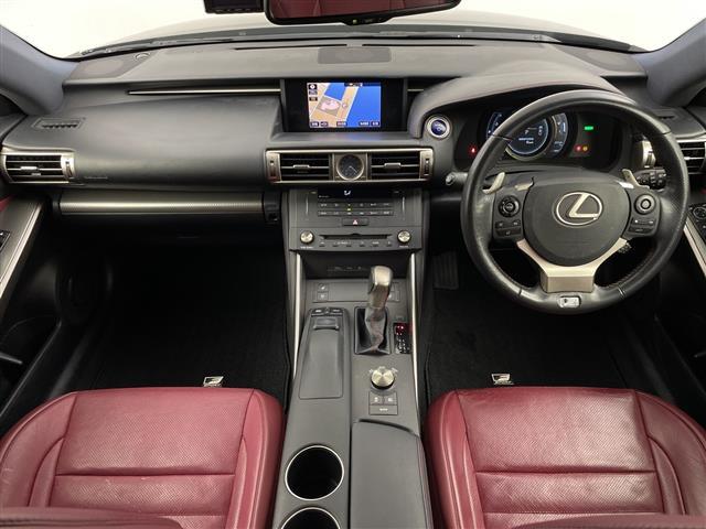 ＩＳ ＩＳ３００ｈ　Ｆスポーツ　純正ナビ　プリクラッシュセーフティ　レーンディパーチャーアラート　オートマチックハイビーム　レーダークルーズコントロール　バックカメラ　ＥＴＣ　前後ドライブレコーダー　レザーシート　シートヒーター（42枚目）