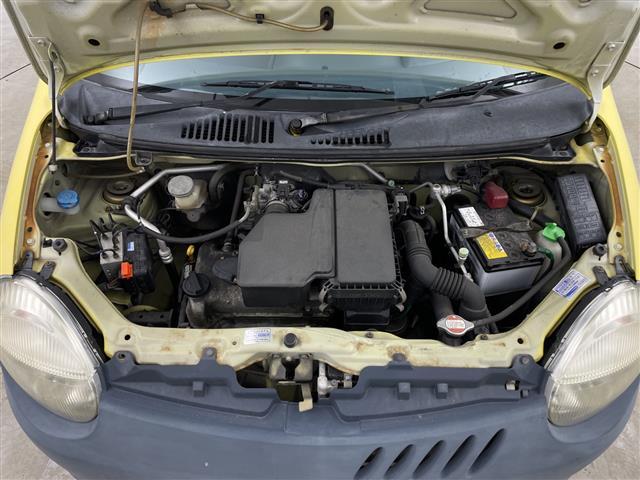 ツイン ガソリンＢ　社外オーディオ　リモコンキー　パワーウインドウ　ドアバイザー　フロアマット　純正ホイールキャップ　スペアキー（34枚目）