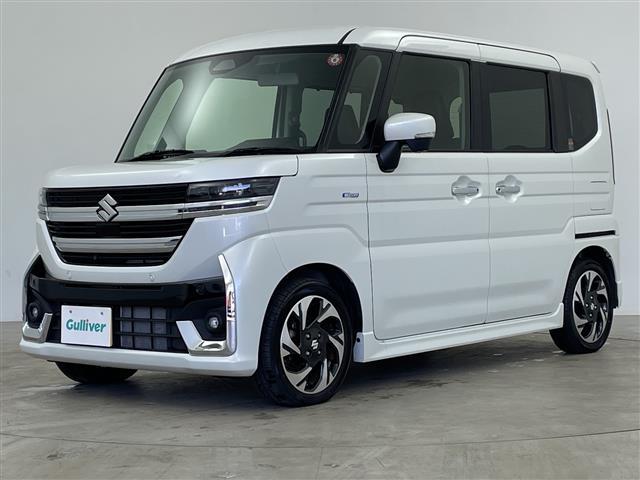 スペーシアカスタム ハイブリッドＸＳ　純正９型ナビ　全方位カメラ　スズキセーフティサポート　デュアルカメラブレーキサポート　誤発進抑制機能　車線逸脱警報機能　ふらつき警報機能　先行車発進お知らせ機能　オートマチックハイビーム　両側電動（29枚目）