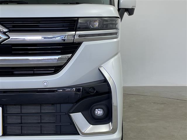 スペーシアカスタム ハイブリッドＸＳ　純正９型ナビ　全方位カメラ　スズキセーフティサポート　デュアルカメラブレーキサポート　誤発進抑制機能　車線逸脱警報機能　ふらつき警報機能　先行車発進お知らせ機能　オートマチックハイビーム　両側電動（39枚目）