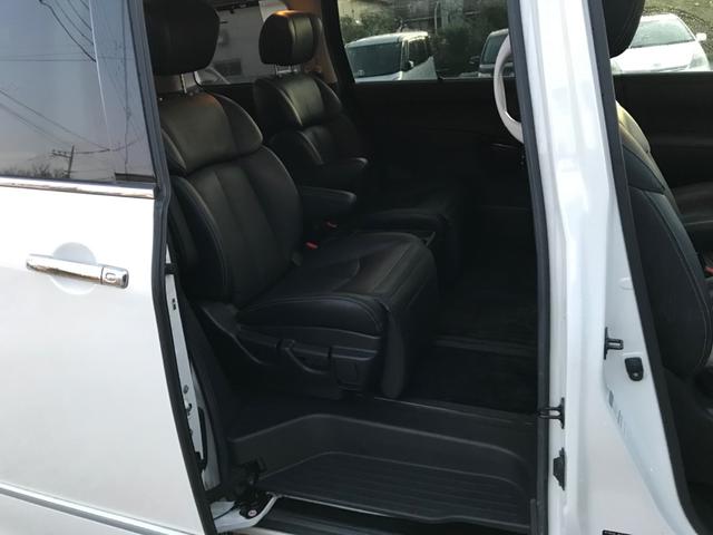 エルグランド 250ハイウェイスターブラックレザー 黒革 バックカメラ ドラレコ ETC(12枚目)