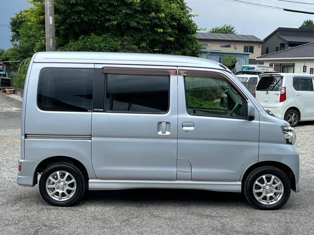 アトレーワゴン カスタムターボＲ　４ＷＤ　両側スライドドア　ナビ　ＴＶ　キーレスエントリー　ベンチシート　ＡＴ　盗難防止システム　ＡＢＳ　ＣＤ　ＵＳＢ　Ｂｌｕｅｔｏｏｔｈ　アルミホイール　衝突安全ボディ　エアコン　パワーステアリング（15枚目）