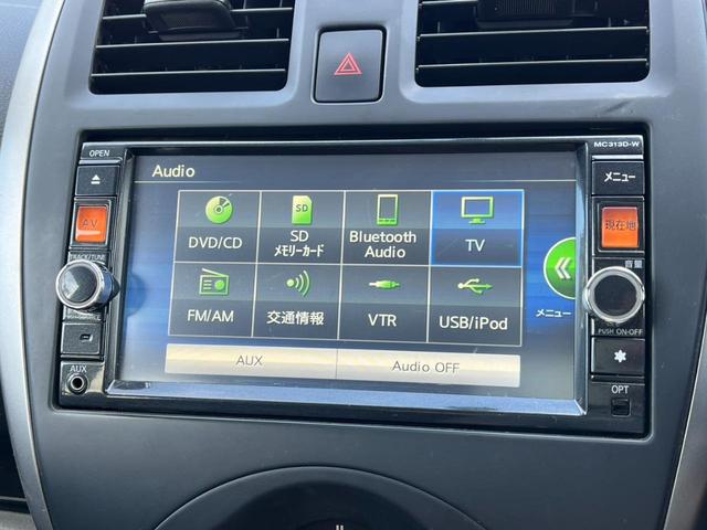 マーチ Ｘ　Ｖセレクション　ナビ　ＴＶ　アルミホイール　オートライト　スマートキー　アイドリングストップ　電動格納ミラー　ＣＶＴ　盗難防止システム　衝突安全ボディ　ＡＢＳ　ＣＤ　ＤＶＤ再生　ＵＳＢ　ミュージックプレイヤー接続可（5枚目）