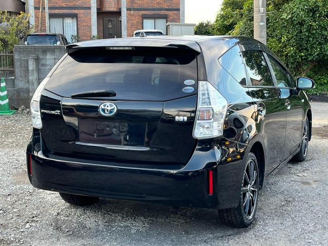 プリウスアルファ Ｓ　ＥＴＣ　バックカメラ　ナビ　ＴＶ　アルミホイール　オートライト　スマートキー　ＣＶＴ　盗難防止システム　衝突安全ボディ　ＡＢＳ　ＣＤ　ＤＶＤ再生　ミュージックプレイヤー接続可　Ｂｌｕｅｔｏｏｔｈ（17枚目）