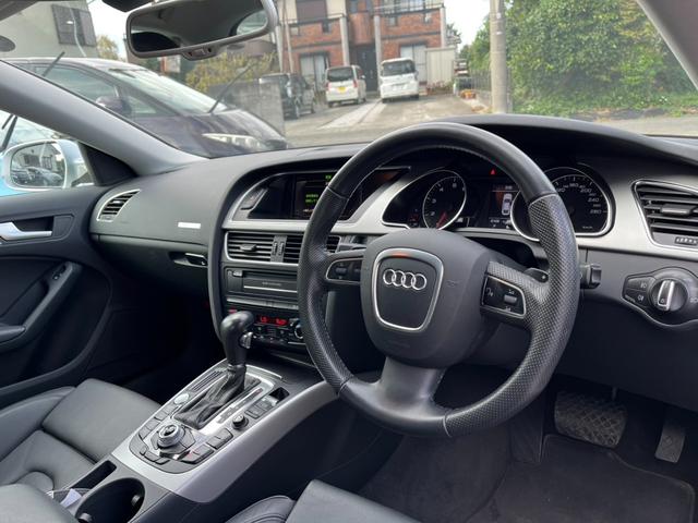 Ａ５スポーツバック ２．０ＴＦＳＩクワトロ　４ＷＤ　ナビ　ＴＶ　アルミホイール　オートライト　ＨＩＤ　ＡＴ　盗難防止システム　ＣＤ　ＤＶＤ再生　ＡＢＳ　エアコン　パワーステアリング　パワーウィンドウ　運転席エアバッグ（3枚目）