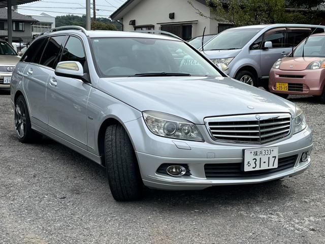 Ｃクラスステーションワゴン Ｃ２００コンプレッサーワゴン　エレガンス　バックカメラ　ナビ　オートクルーズコントロール　アルミホイール　ＨＩＤ　ＡＴ　盗難防止システム　ルーフレール　ＡＢＳ　ＣＤ　エアコン　パワーステアリング　パワーウィンドウ　運転席エアバッグ（14枚目）