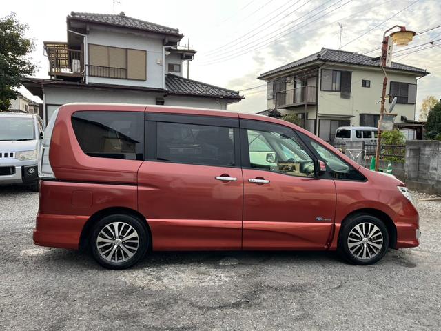 セレナ ハイウェイスター　Ｖセレクション＋セーフティ　ＳＨＶ　全周囲カメラ　オートクルーズコントロール　レーンアシスト　衝突被害軽減システム　両側電動スライドドア　オートライト　ＬＥＤヘッドランプ　スマートキー　アイドリングストップ　電動格納ミラー　後席モニター（16枚目）