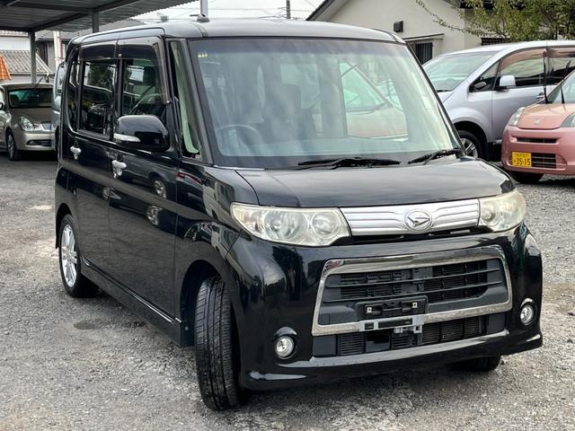 タント カスタムＲＳ　バックカメラ　電動スライドドア　ナビ　ＨＩＤ　スマートキー　アイドリングストップ　ベンチシート　ＣＶＴ　盗難防止システム　ＡＢＳ　アルミホイール　衝突安全ボディ　エアコン（14枚目）