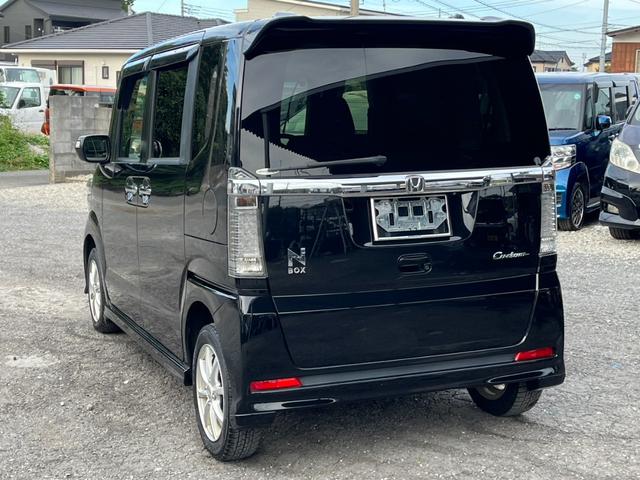 Ｎ－ＢＯＸカスタム Ｇ　ＳＳブラックスタイルパッケージ　４ＷＤ　ＥＴＣ　バックカメラ　両側電動スライドドア　ナビ　ＴＶ　衝突被害軽減システム　オートライト　ＨＩＤ　スマートキー　アイドリングストップ　電動格納ミラー　シートヒーター　ベンチシート　ＣＶＴ（18枚目）