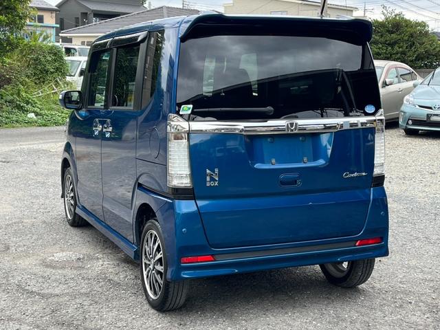 Ｎ－ＢＯＸカスタム Ｇ・ターボパッケージ　４ＷＤ　バックカメラ　両側電動スライドドア　ナビ　ＴＶ　クリアランスソナー　オートクルーズコントロール　オートライト　ＨＩＤ　スマートキー　アイドリングストップ　電動格納ミラー　ベンチシート　ターボ（18枚目）