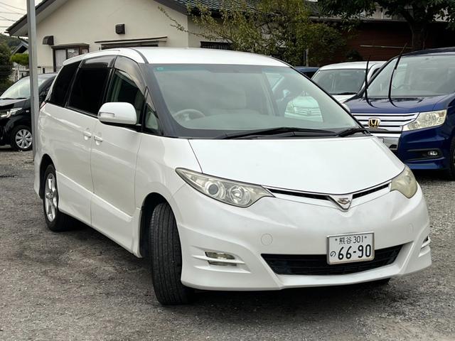 エスティマ ２．４アエラス　Ｇエディション　４ＷＤ　ＥＴＣ　バックカメラ　ナビ　両側電動スライドドア　オートライト　ＨＩＤ　スマートキー　３列シート　フルフラット　ウォークスルー　オットマン　ＣＶＴ　アルミホイール　ＣＤ（15枚目）