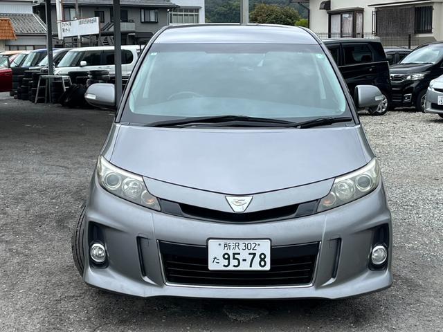 エスティマ アエラス　バックカメラ　ナビ　ＴＶ　オートクルーズコントロール　両側電動スライドドア　オートライト　ＨＩＤ　スマートキー　電動格納ミラー　ＣＶＴ　アルミホイール　ＣＤ　ＵＳＢ　ミュージックプレイヤー接続可（13枚目）