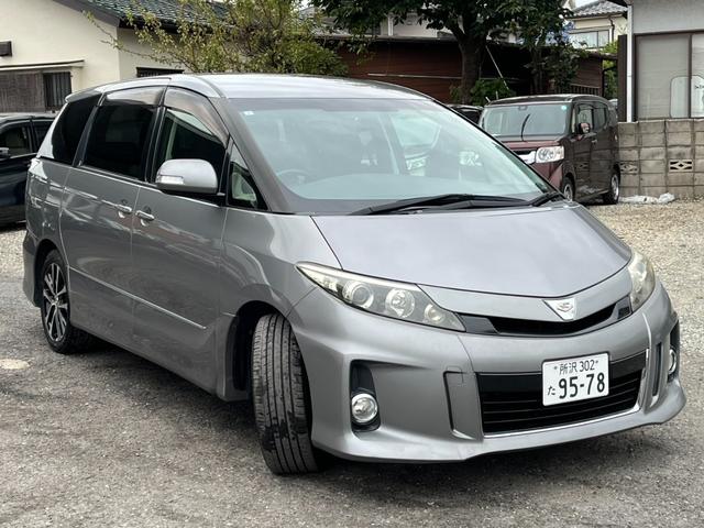 エスティマ アエラス　バックカメラ　ナビ　ＴＶ　オートクルーズコントロール　両側電動スライドドア　オートライト　ＨＩＤ　スマートキー　電動格納ミラー　ＣＶＴ　アルミホイール　ＣＤ　ＵＳＢ　ミュージックプレイヤー接続可（14枚目）