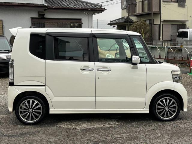 Ｎ－ＢＯＸカスタム Ｇ・ターボパッケージ　４ＷＤ　バックカメラ　両側電動スライドドア　ナビ　ＴＶ　オートクルーズコントロール　ＨＩＤ　スマートキー　アイドリングストップ　ベンチシート　ＣＶＴ　盗難防止システム　ＡＢＳ　ＥＳＣ　ＣＤ　ＵＳＢ（15枚目）