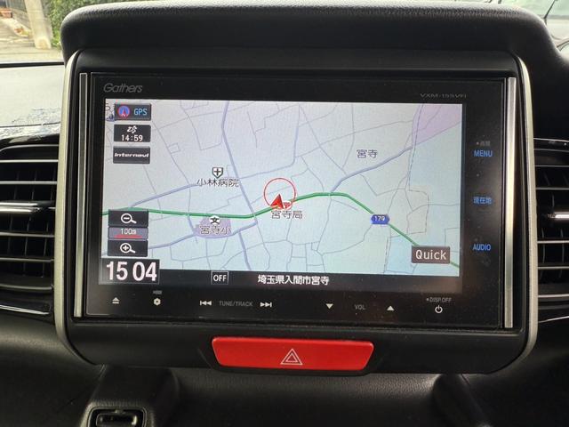 N-BOXカスタム G ターボSSパッケージ 4WD バックカメラ 両側電動スライドドア ナビ TV オートクルーズコントロール 衝突被害軽減システム HID スマートキー アイドリングストップ シートヒーター ベンチシート CVT(4枚目)