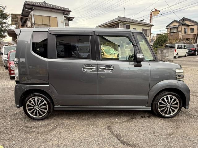 N-BOXカスタム G ターボSSパッケージ 4WD バックカメラ 両側電動スライドドア ナビ TV オートクルーズコントロール 衝突被害軽減システム HID スマートキー アイドリングストップ シートヒーター ベンチシート CVT(15枚目)